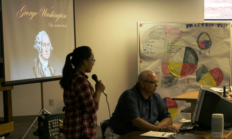 St. Joseph's Lakota youth presentations