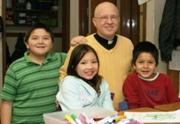 Fr. Steve of St. Joseph's Indian School