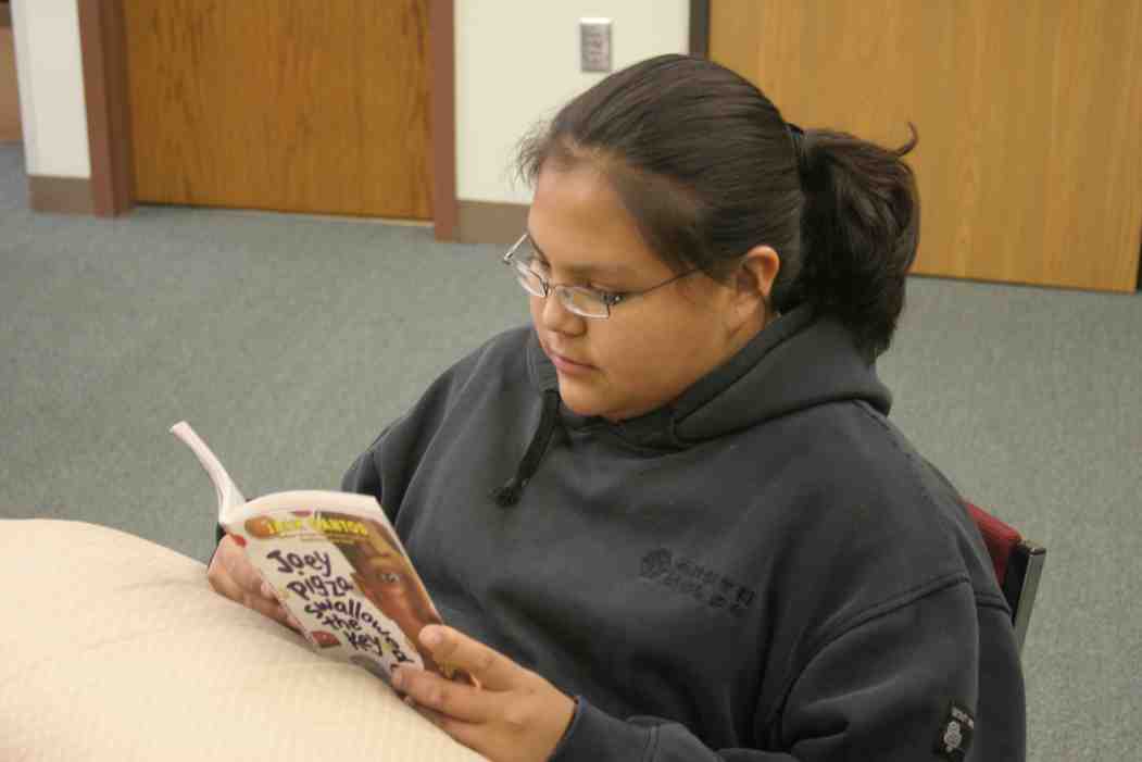 Our Native American students love to read!