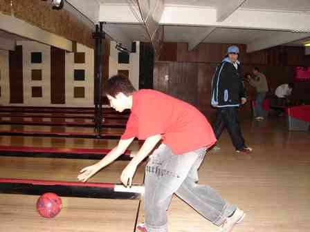 St. Joseph's kids bowling with their mentors!