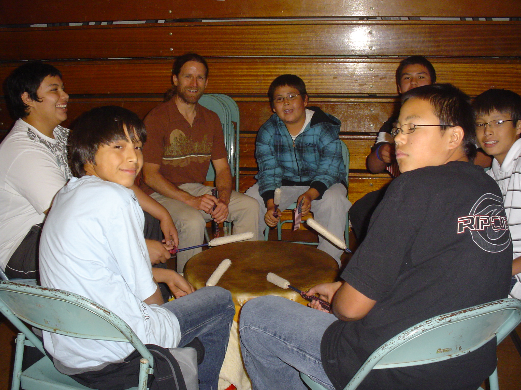 The St. Joseph’s Indian School’s drum group did an exceptional job! 