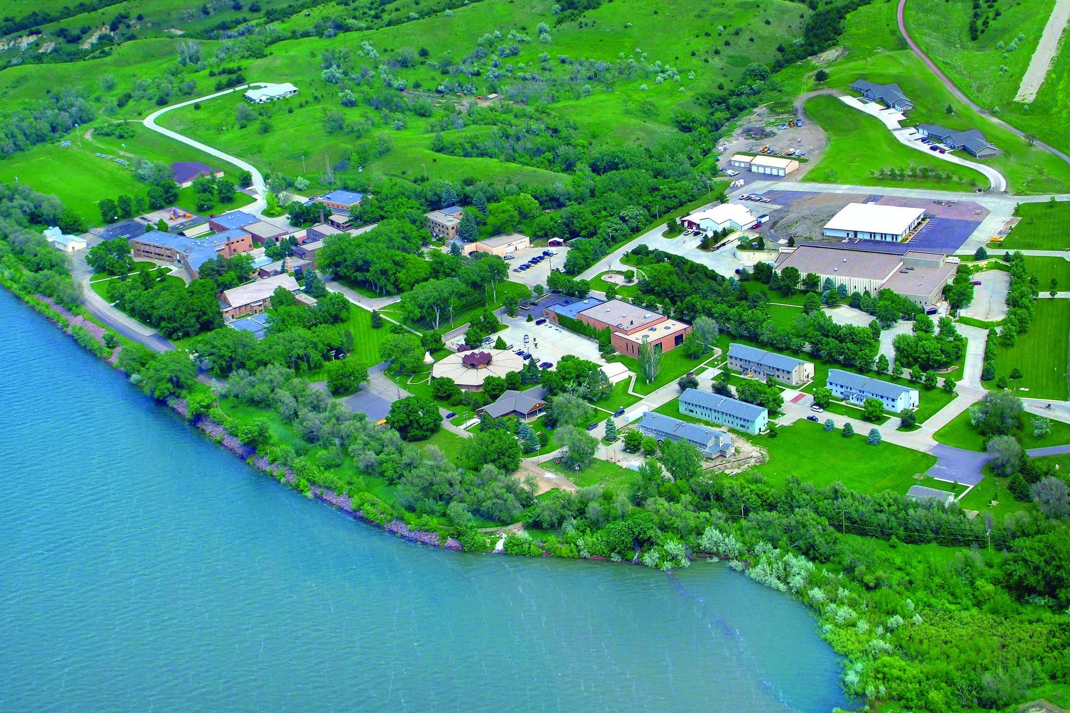 A view from above - St. Joseph's Indian School