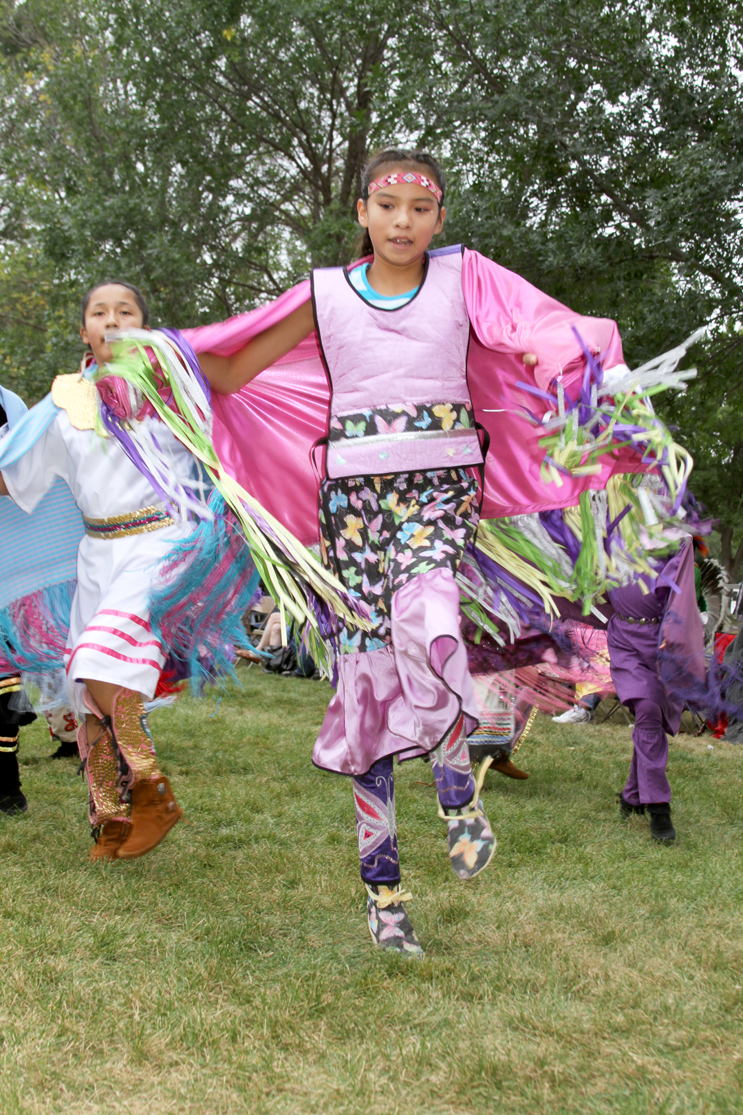 The Lakota (Sioux) dancers were great at our powwow!