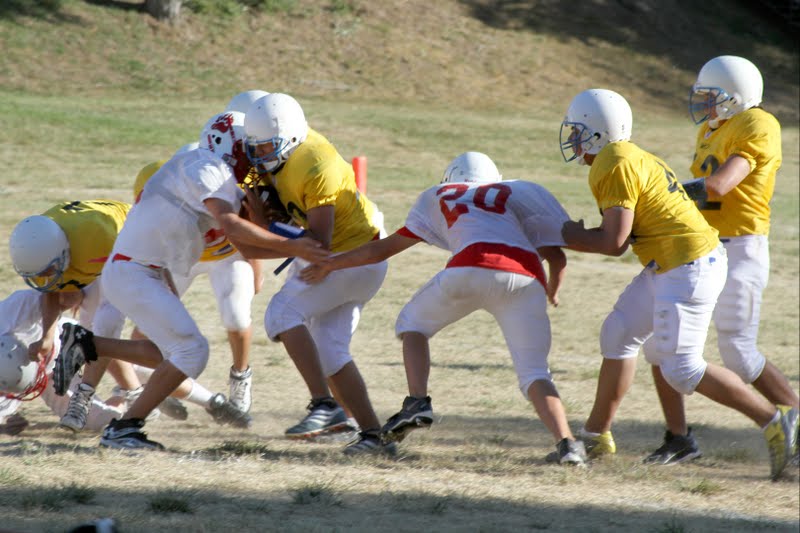 Go Braves! The boys at St. Joseph's Indian School played great!