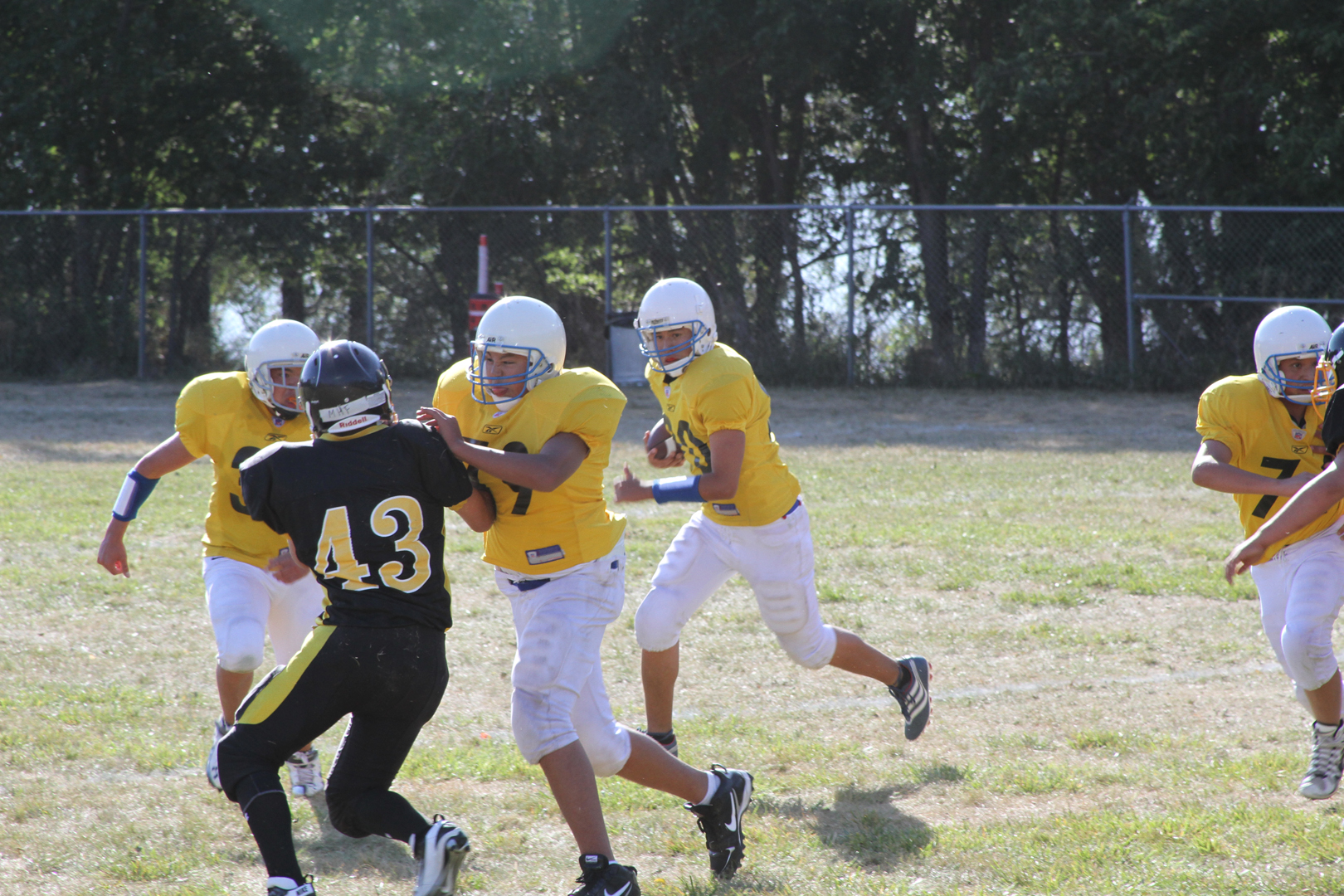 St. Joseph's Indian School's football team won 44-0!