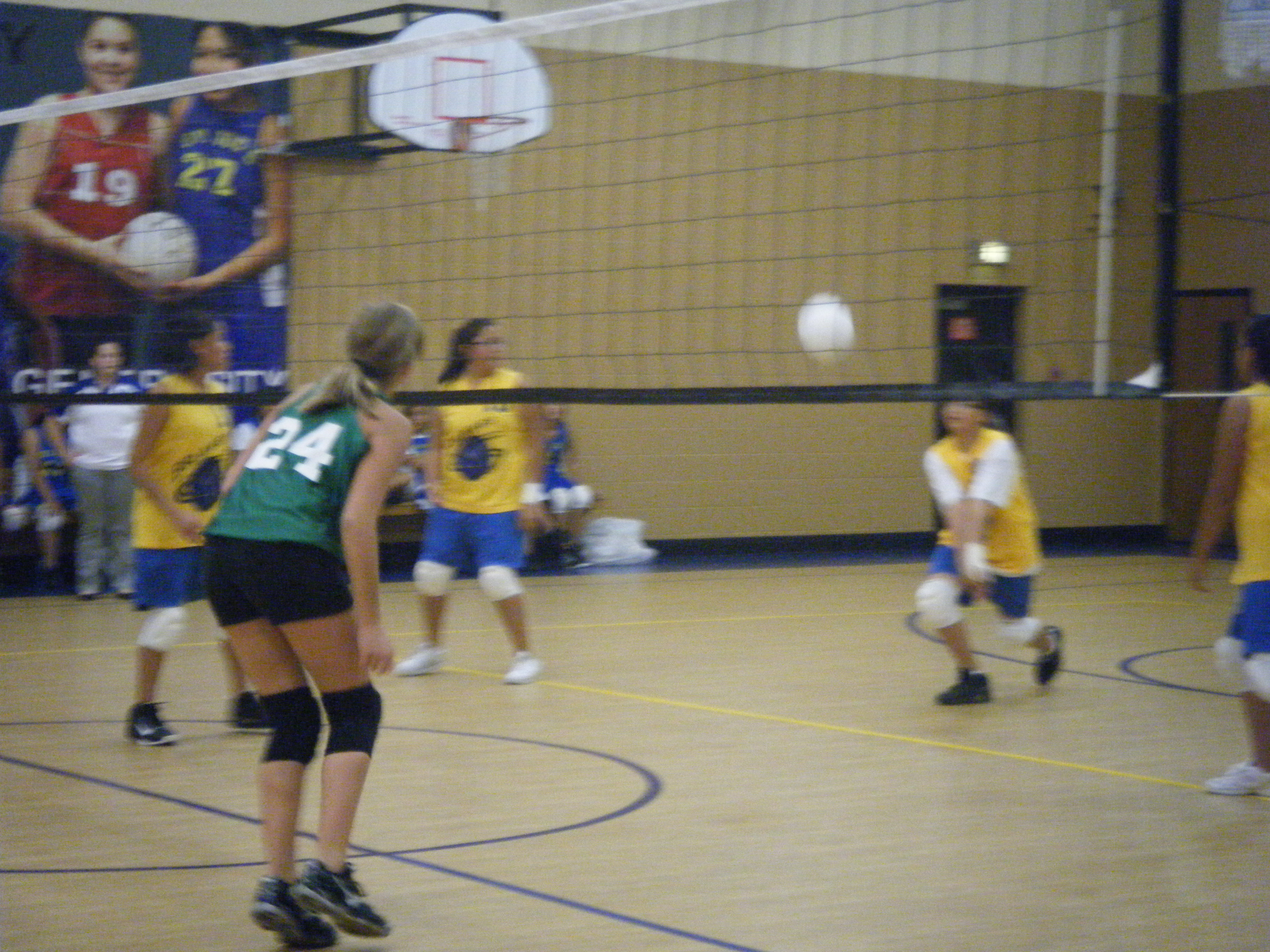 Our American Indian youth love volleyball!