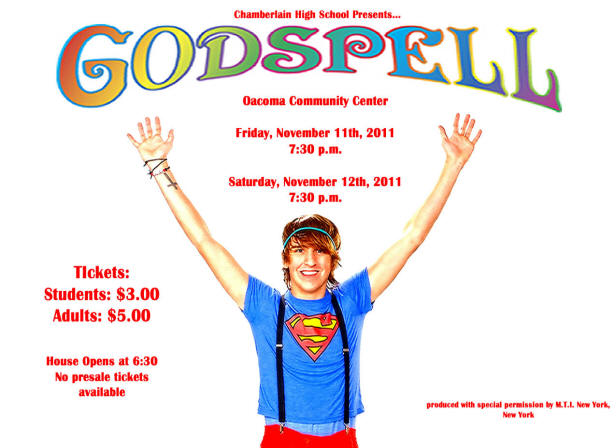Chamberlain High School put on the musical “Godspell”.