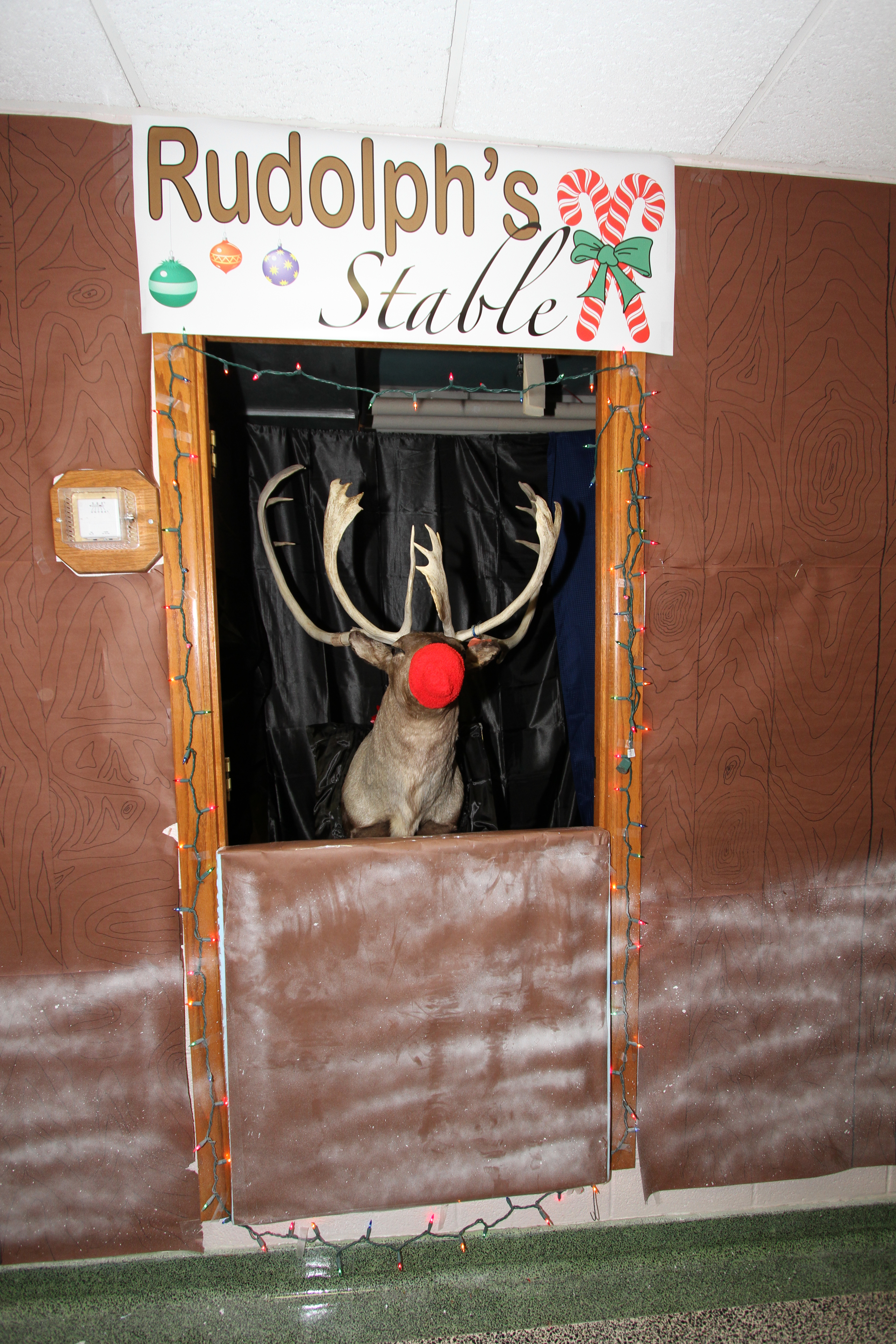 Santa’s Workshop at St. Joseph’s Indian School looked great!