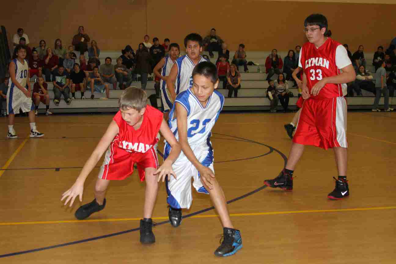 Basketball season is a favorite pasttime at St. Joseph's Indian School!