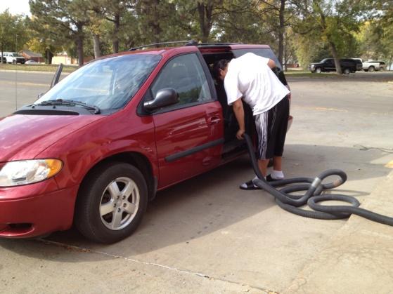 The car wash was a great success. 