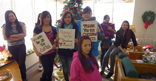 The Lakota children thank you for your generosity!