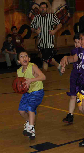 St. Joseph’s Lakota (Sioux) boys have started their basketball season.