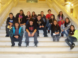 St. Joseph’s eighth-grade students had a great time visiting Pierre!