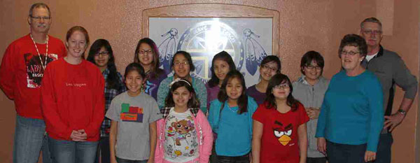 The Lakota (Sioux) girls in the William Home have had a great year!