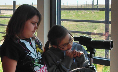 St. Joseph’s students visited the Buffalo Interpretive Center on the Lower Brule Indian Reservation.