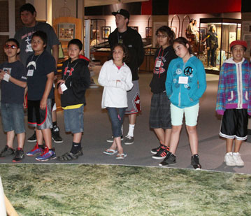 Visiting the Akta Lakota Museum & Cultural Center is a great educational experience for the Native American children who attend day camp.