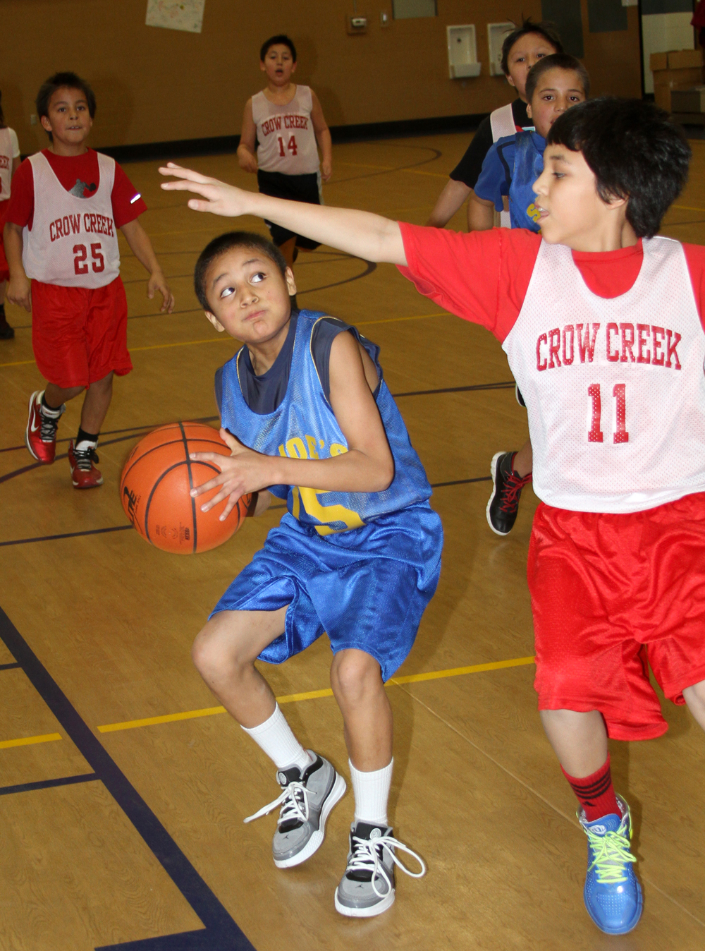 St. Joseph’s boys basketball season is in full swing. 