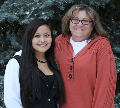 St. Joseph’s mentor program matches Lakota students with caring staff members. 