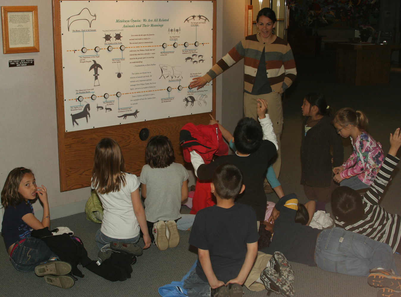 The Akta Lakota Museum & Cultural Center is open to the public and is also a great learning tool for the Lakota children at St. Joseph’s Indian School! 