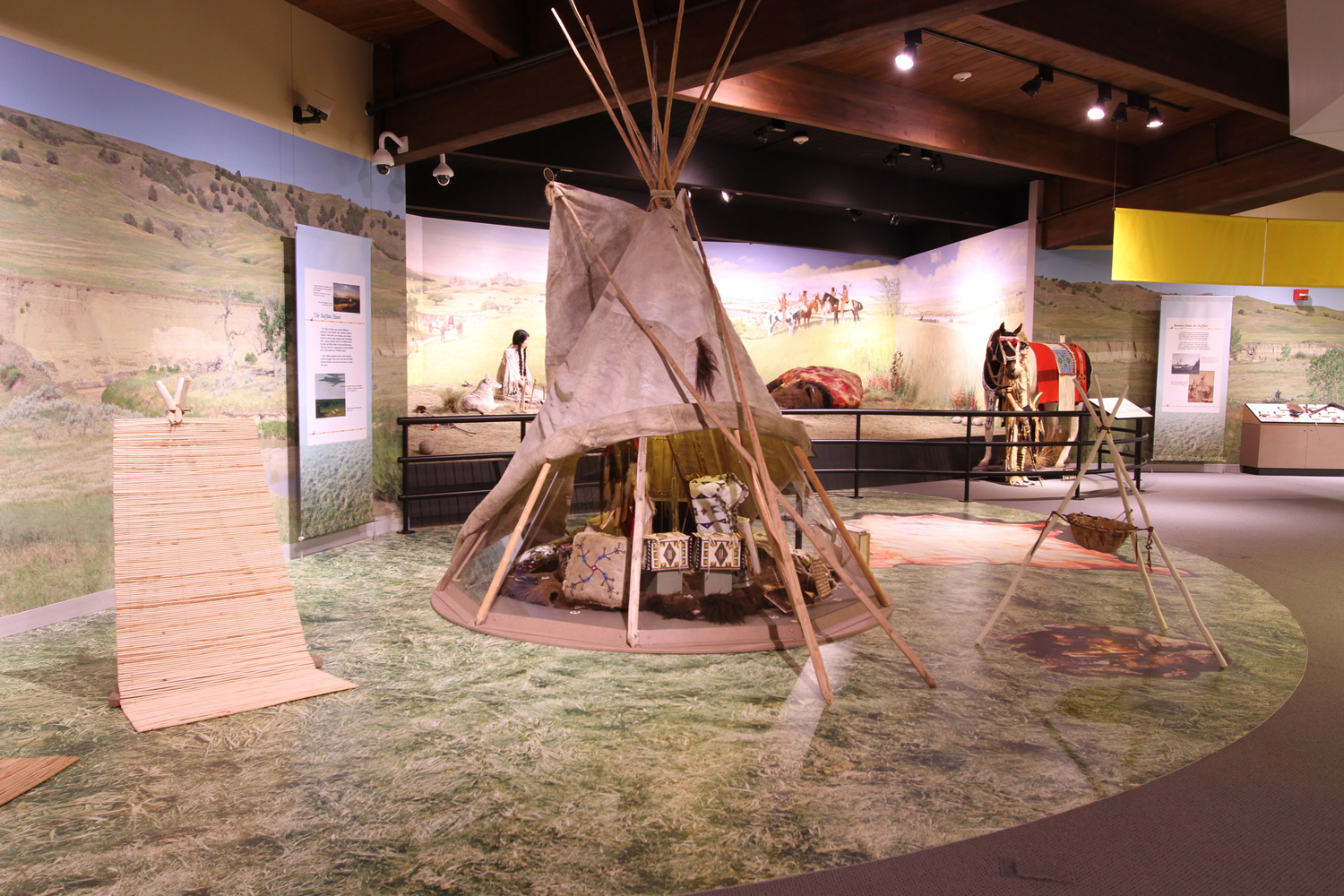 The Akta Lakota Museum & Cultural Center on St. Joseph’s campus is free and open to the public. 