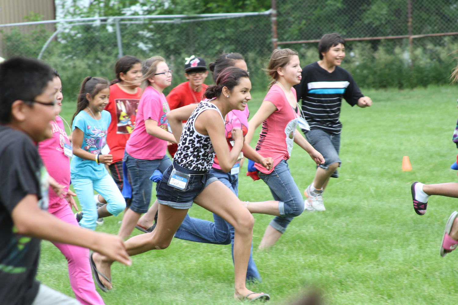 Thanks to the generosity of many friends, the Lakota children have a safe place to play and learn at St. Joseph’s Indian School. 