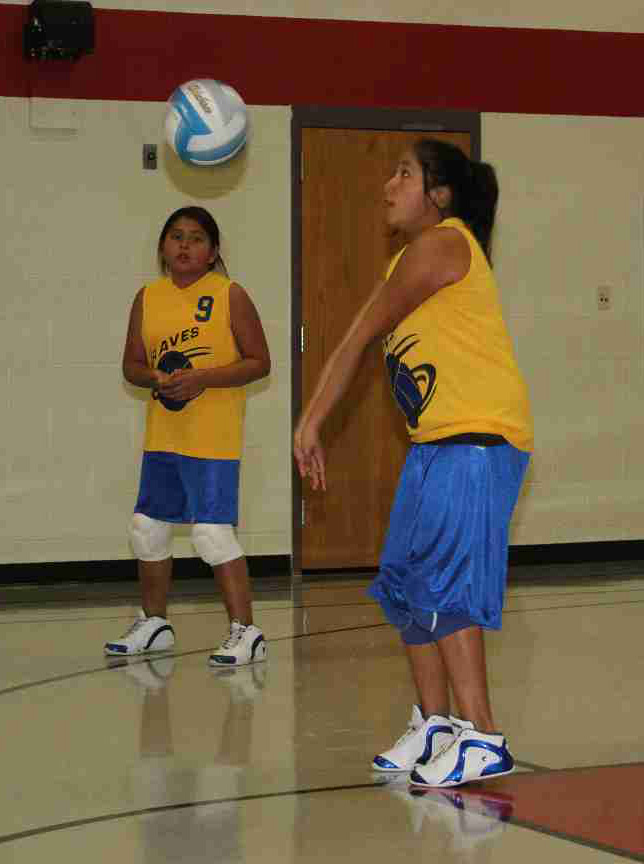 St. Joseph’s volleyball teams are working hard to prepare for their upcoming games. 