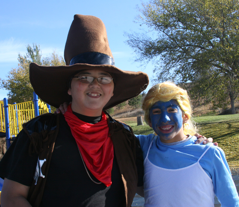 The Lakota students had a great time dressing up for Halloween! 