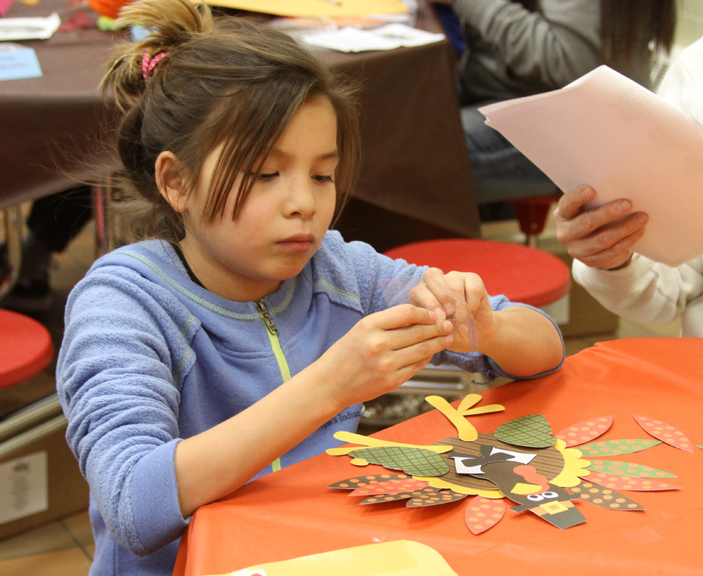 Most of the Lakota students go home during breaks, but there’s always a safe place for them at St. Joseph’s. 