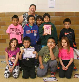 Nancy’s third graders are tied with Katie’s second graders for best GPA. 