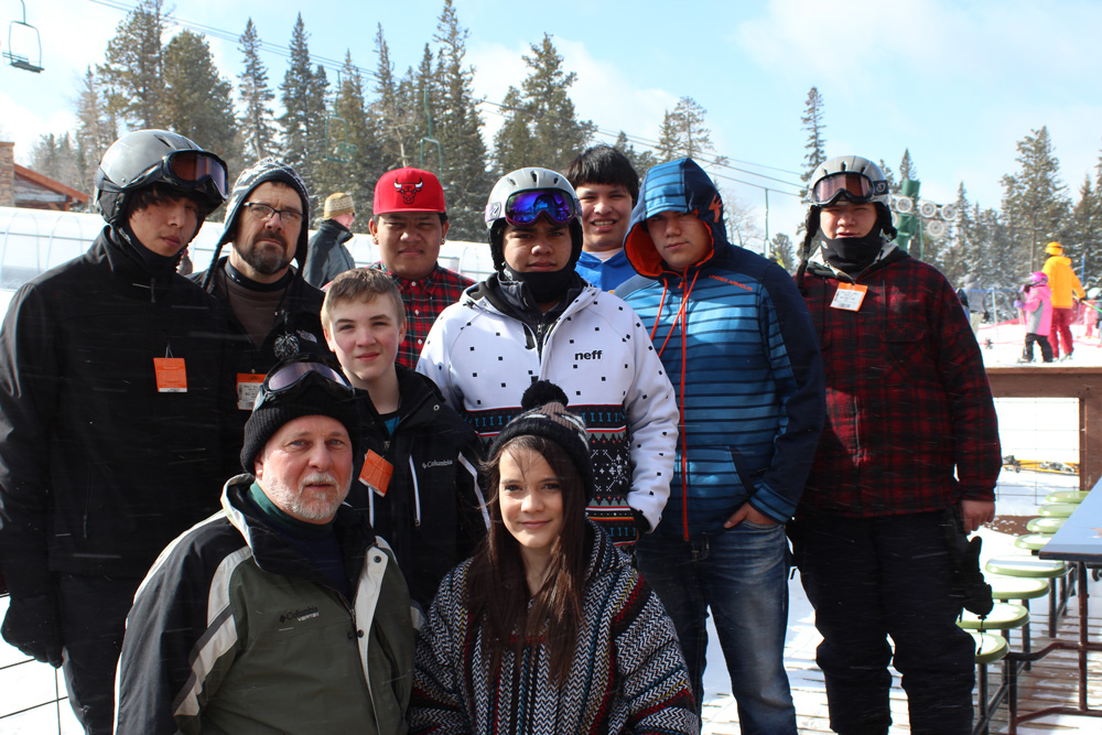 Boys in the Sheehy Home earned some extra money to go skiing on their home trip this winter.