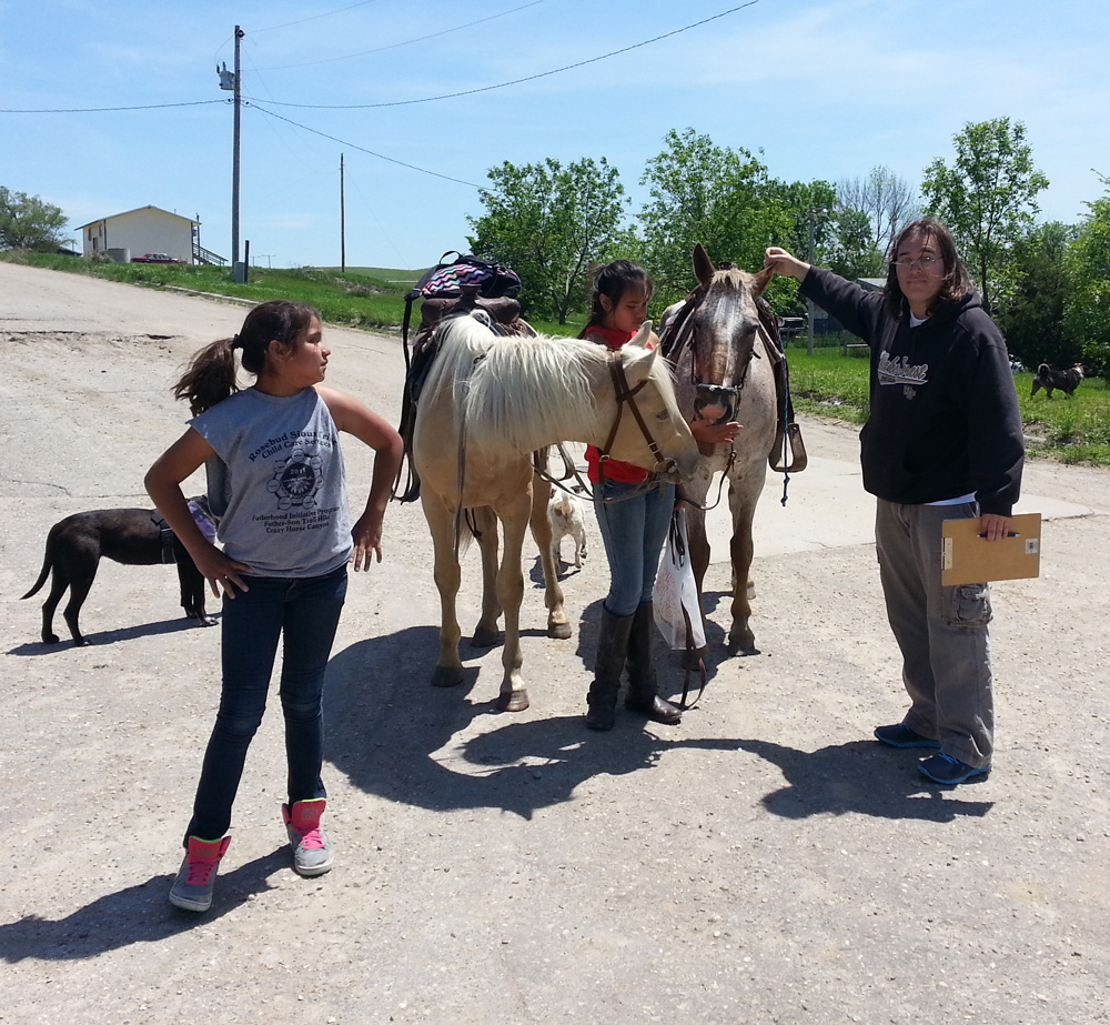 St. Joseph’s bookmobile shares free books in reservation communities across South Dakota. 