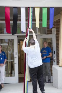 Health and Family Services Center ribbon cutting