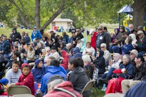 Powwow crowd