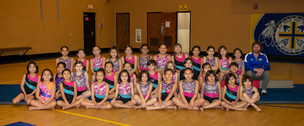Girls Gymnastics team